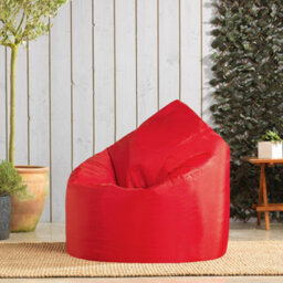 icon Teardrop Indoor Outdoor Bean Bag Red Bean Bag Chair - thumbnail 2
