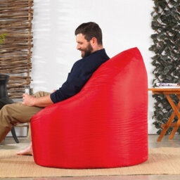 icon Teardrop Indoor Outdoor Bean Bag Red Bean Bag Chair - thumbnail 4