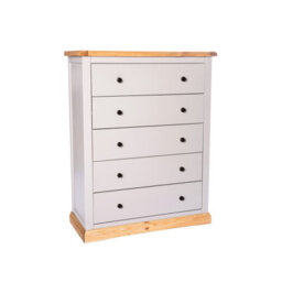 Cabinet Bits Bomporto 5 Drawer Chest Of Drawers Brass Knob - thumbnail 2