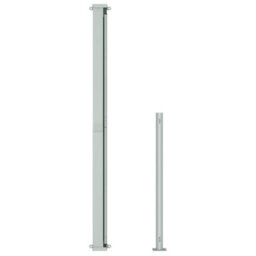 Berkfield Patio Retractable Side Awning 220X500 Cm Grey - thumbnail 4