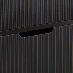 Sobuy Fsr177-Sch, Narrow Shoe Rack With 2 Flip Drawers Slim Wooden Shoe Storage Cupboard,black,w50.5Xd19Xh91 - thumbnail 7