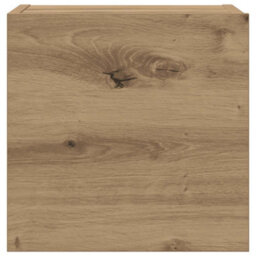 Berkfield Wall Mounted Tv Cabinets 8 Pcs Artisan Oak Engineered Wood - thumbnail 7