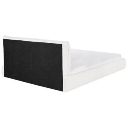 Beliani Bed Boucle Vinay 160 X 200 Cm (Eu King Size) White - thumbnail 7