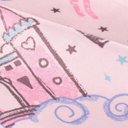 Ohs Kids Fun Print Microfibre 25Cm Fitted Bed Sheet Ultra Soft, Unicorn Kingdom - Single - thumbnail 5