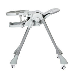 Dekko Baby High Chair 4 In1 Foldable Toddler Feeding Table Adjustable Grey - thumbnail 3
