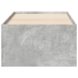 Berkfield Daybed With Drawers Without Mattress Concrete Grey 75X190 Cm Small Single - thumbnail 5