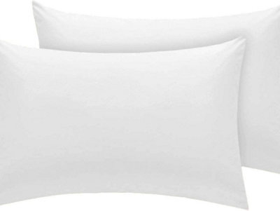 Homes & Linen Pillow Case 400 Thread Count 100% Egyptian Cotton Sateen Hotel Quality Pack Of 2 Pillow Cases