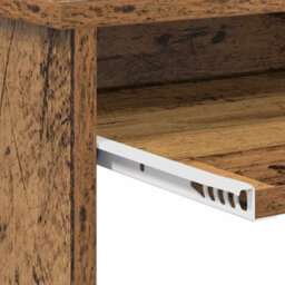 Berkfield Desk With Storage Old Wood 120.5X44X88.5 Cm Engineered Wood - thumbnail 9