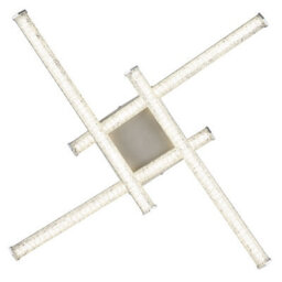 Luminosa Lighting Luminosa Kirina Integrated Led Semi Flush Ceiling Light Nickel Matt 4X Led 4000K - thumbnail 4