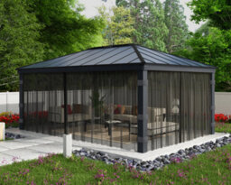 Canopia by Palram Canopia Netting Set For Dallas 6.1 X4.3  Garden Gazebo - 4Pc - thumbnail 1
