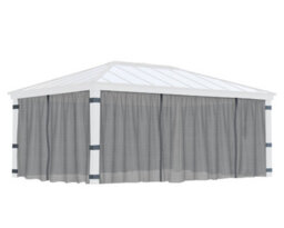 Canopia by Palram Canopia Netting Set For Dallas 6.1 X4.3  Garden Gazebo - 4Pc - thumbnail 2
