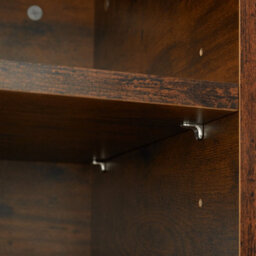 Tectake Bedside Table Dudley    - Industrial Wood Dark, Rustic - thumbnail 3