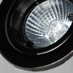 Litecraft Pack Of 2 Black Chrome Modern Ip20 Fire Rated  Fixed Downlights - thumbnail 5