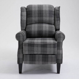 Eco Living Balmoral Premier Recliner Armchair Grey - thumbnail 1