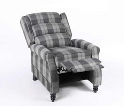 Eco Living Balmoral Premier Recliner Armchair Grey - thumbnail 5