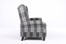 Eco Living Balmoral Premier Recliner Armchair Grey - thumbnail 2