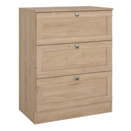 Furniture To Go Brande Chest With 3 Frame Drawers In Jackson Hickory - thumbnail 1