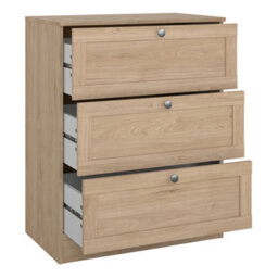 Furniture To Go Brande Chest With 3 Frame Drawers In Jackson Hickory - thumbnail 5
