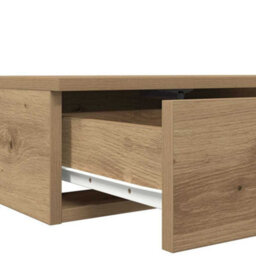 Berkfield Bed Drawers Artisan Oak 140X36,5X16,5 Cm Engineered Wood - thumbnail 9