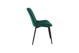 Outdoor Living (NW) Ltd Amelia Velvet Comfort Dining Chairs - Green - Set Of 4 - thumbnail 5