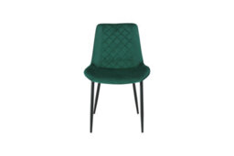 Outdoor Living (NW) Ltd Amelia Velvet Comfort Dining Chairs - Green - Set Of 4 - thumbnail 3