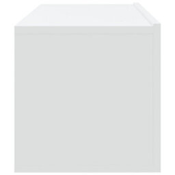 Berkfield Wall Tv Cabinets 2 Pcs White 100X30X30 Cm Engineered Wood - thumbnail 8