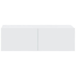 Berkfield Wall Tv Cabinets 2 Pcs White 100X30X30 Cm Engineered Wood - thumbnail 6