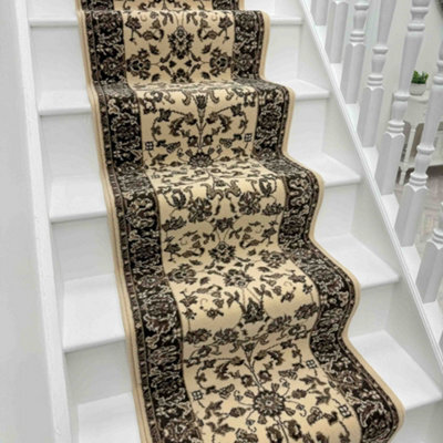 Traditional Stair Runner - Soft & Durable Carpet Runner For Stairs & Staircases, Multiple Lengths - image 1