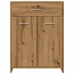Berkfield Bathroom Cabinet Artisan Oak 60X33X80 Cm Engineered Wood - thumbnail 4