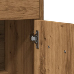 Berkfield Bathroom Cabinet Artisan Oak 60X33X80 Cm Engineered Wood - thumbnail 8