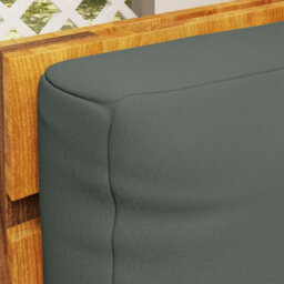 Outsunny 2 Seat Pallet Cushions 20Cm Thick Outdoor Seat Pads, Charcoal Grey - thumbnail 8