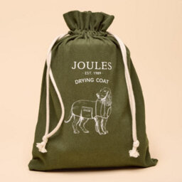 Rosewood Joules Khaki Drying Towel Coat - thumbnail 4