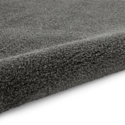 Charcoal Shaggy Washable Plain Modern Rug For Living Room Bedroom & Dining Room-60Cm X 115Cm - thumbnail 7