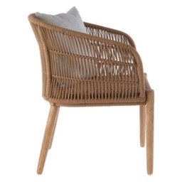 Orsina Opus Armchair, Arm And Backrest Armchair For Living Room, Angular Bedroom Armchair, Comfortable Office Chair - thumbnail 3