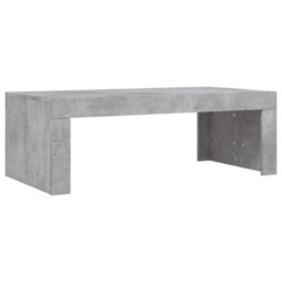 Vidaxl Coffee Table Concrete Grey 102X50X36 Cm Engineered Wood - thumbnail 6