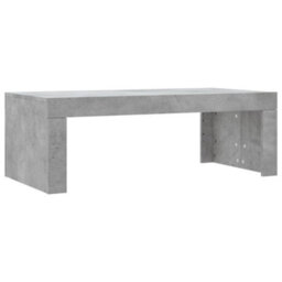 Vidaxl Coffee Table Concrete Grey 102X50X36 Cm Engineered Wood - thumbnail 2