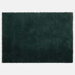 Ohs Fluffy Teddy Rug Soft Floor Carpet Non Slip Area Mat, Green - 160 X 230Cm - thumbnail 2