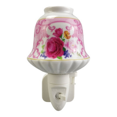 Minster Decorative Led Floral Nightlight - L8 X W8 X H13 Cm