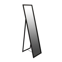 Harbour Housewares Square Full-Length Mirror - 137Cm X 35.5Cm - Black - Large Tall Freestanding Mirror For Bedrooms & Hallways - thumbnail 1