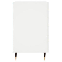 Berkfield Bedside Cabinet White 40X40X66 Cm Engineered Wood - thumbnail 6