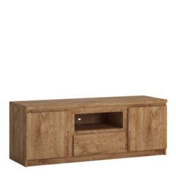 Wyld Haus Hemingway 136Cm Natural Oak Tv Cabinet 2 Door 1 Drawer - thumbnail 2