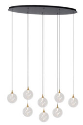 Lucide Premium Gisela Pendant Light - Led Dim. 2700K - Transparent - thumbnail 1