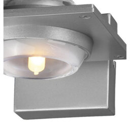 Luminosa Lighting Luminosa (0040 007) Ull Wall Lamp 1 Light G9 Silver Grey - thumbnail 3