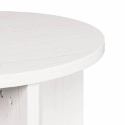 Berkfield Coffee Table 2 Pcs White 41.5 X 41.5 X 44 Cm Solid Pine Wood - thumbnail 7