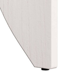Berkfield Coffee Table 2 Pcs White 41.5 X 41.5 X 44 Cm Solid Pine Wood - thumbnail 8