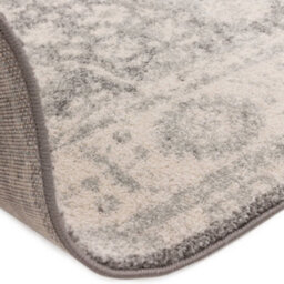 The Rug Edit Grey Ivory Traditional Muse Persian Medallion Rug - thumbnail 6