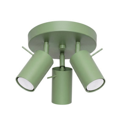 Luminosa Lighting Luminosa Ring Ceiling Spotlight Clusters Sage 3X Gu10 - image 1