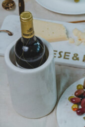 Artesà Elegant Marble Wine Cooler For Chilled Wine Serving And Sophisticated Table Setting - thumbnail 4