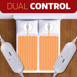 Dreamcatcher King Size Electric Blanket Dual Control Fitted Polar Fleece Heated Bed Underblanket 203 X 152Cm 3 Heat Settings - thumbnail 6