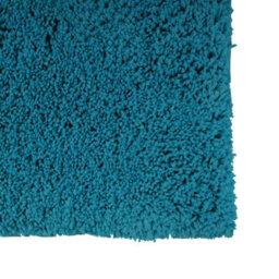 Floordirekt Sky Soft Microfibre Bath Mat Quick Drying Non Slip Washable Bathroom Rug Turquoise 80 X 150 Cm - thumbnail 4